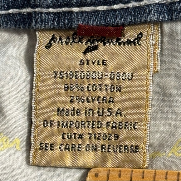 7 For All Mankind Bootcut Jeans Men 34x32 The Standard Y2K USA Loose Baggy Urban - Picture 14 of 16